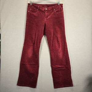 KUT From The Kloth Jeans Womens 14 Farrah Baby Bootcut  Corduroy Low Rise